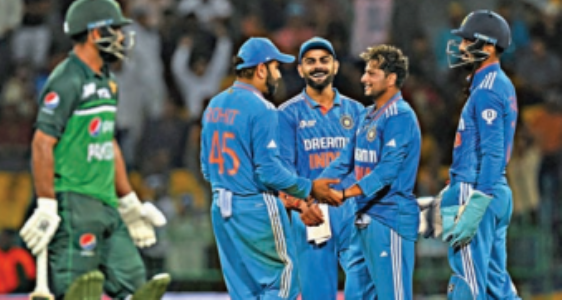 भारत की पाकिस्तान पर सबसे बड़ी जीत : 228 रनाें से हराया